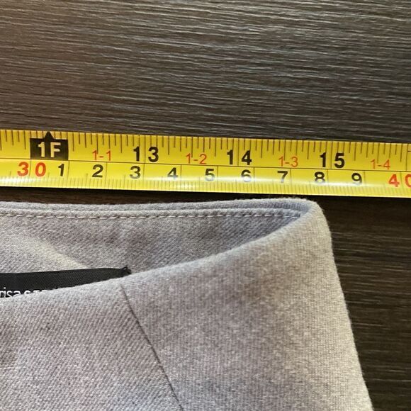 Loft NWT Marisa Straight size 0 gray dress pants - Picture 5 of 8
